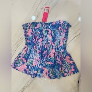NWT Lily Pulitzer strapless top